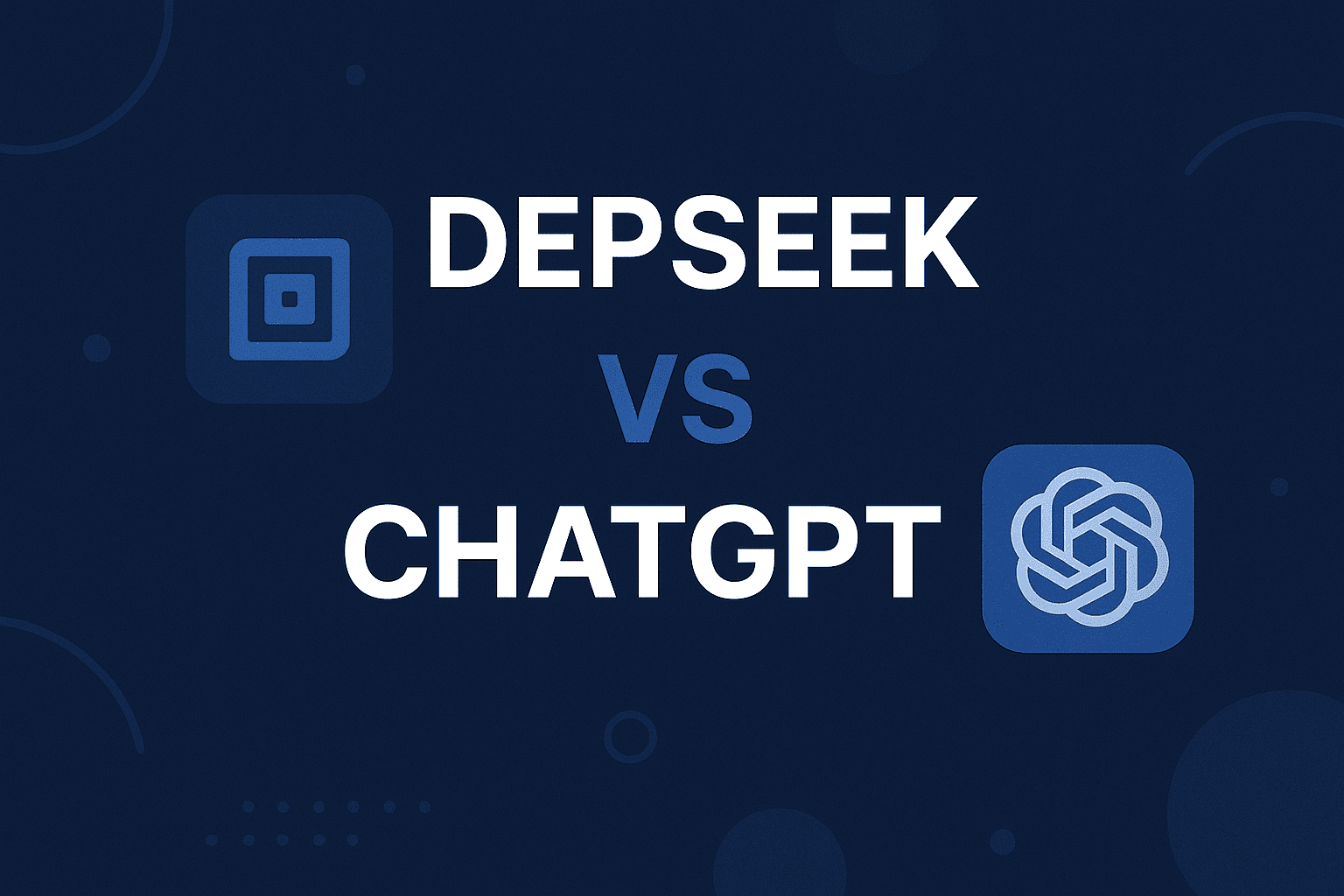 DeepSeek vs ChatGPT comparison