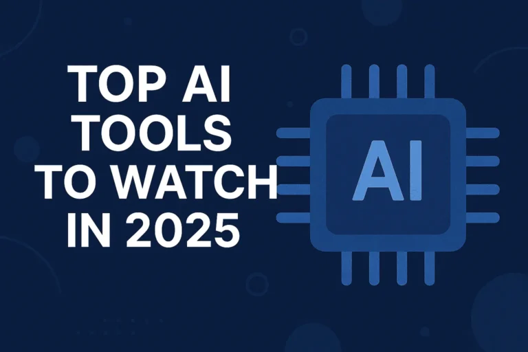 Top 10 AI Tools List for 2025