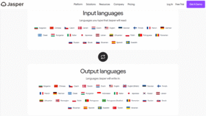Jasper ai multilingual SEO AI tools