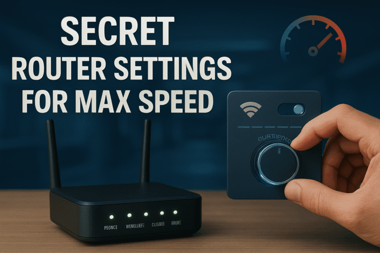 how to increase wifi speed in router settings