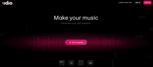 AI music generator with vocals